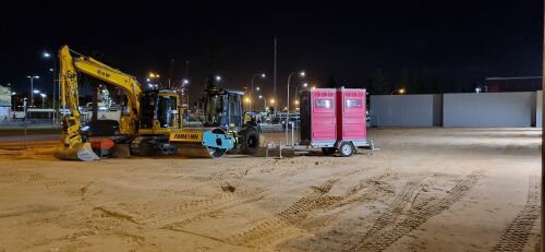 The cleaned-up corner site on Queen Street.
