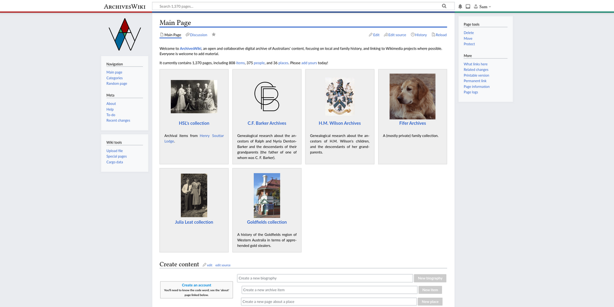 File:2025-06-05 ArchivesWiki screenshot.png