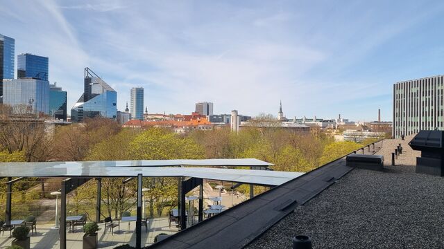 The view from my hotel room