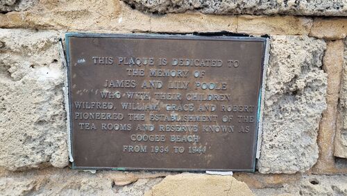 James and Lily Poole plaque