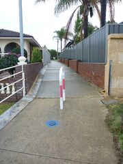 Pedestrian footpath
