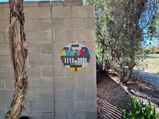 The ABC's test pattern mosaic