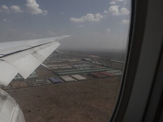 Landing in Nairobi