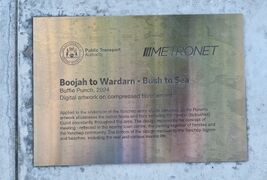 Plaque for previous