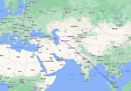SIN–HEL (avoiding Ukraine)