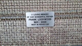 Frank Lockwood (1931–2008) plaque